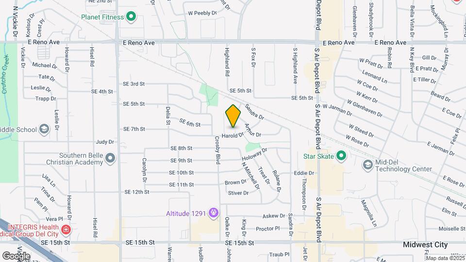 2205 Harold Ct Map and Location Details