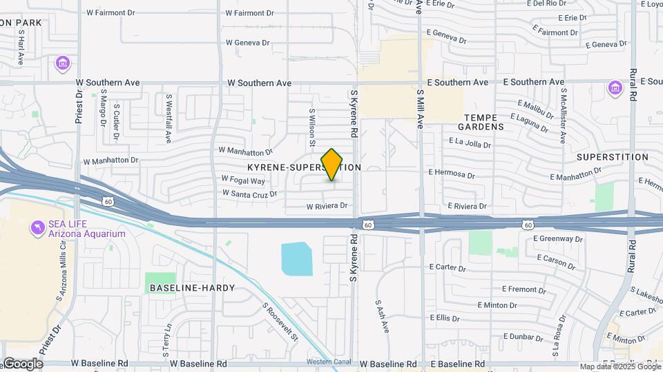 402 W Santa Cruz Dr Map and Location Details