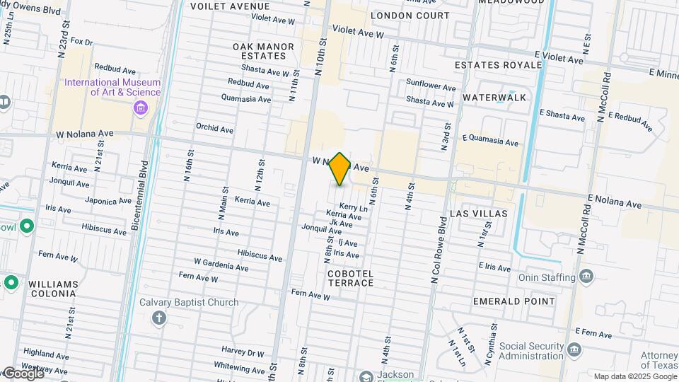 3813 N 8th Ct, Unit 6 Map and Location Details