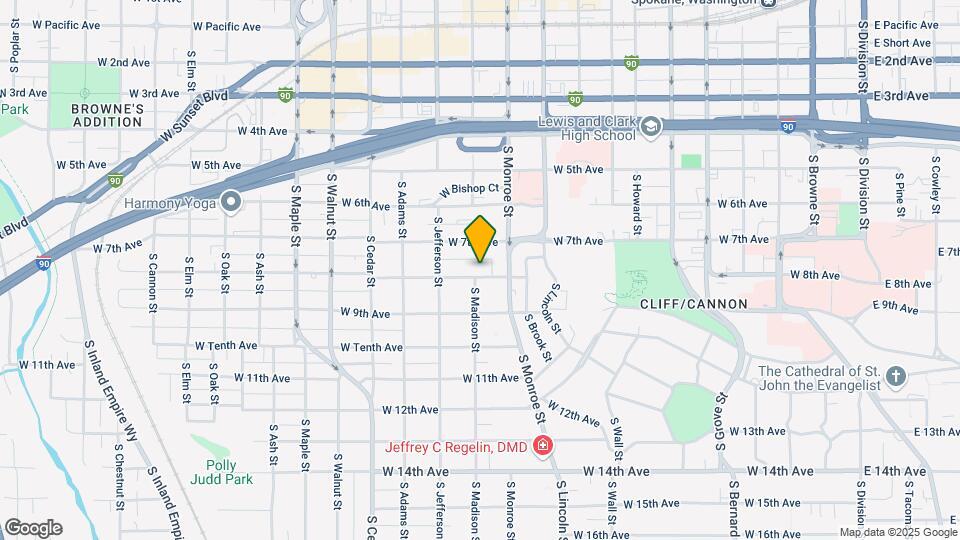1026 W 8th Ave Mapa y Detalles de la Ubicación