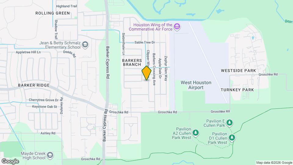 3235 Clipper Winds Way Map and Location Details