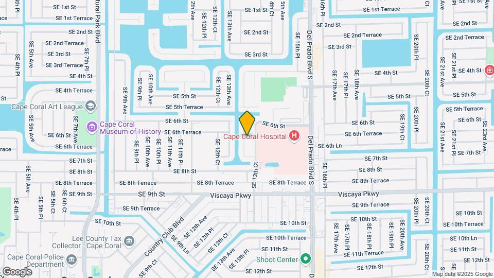 625 SE 13th Pl Map and Location Details