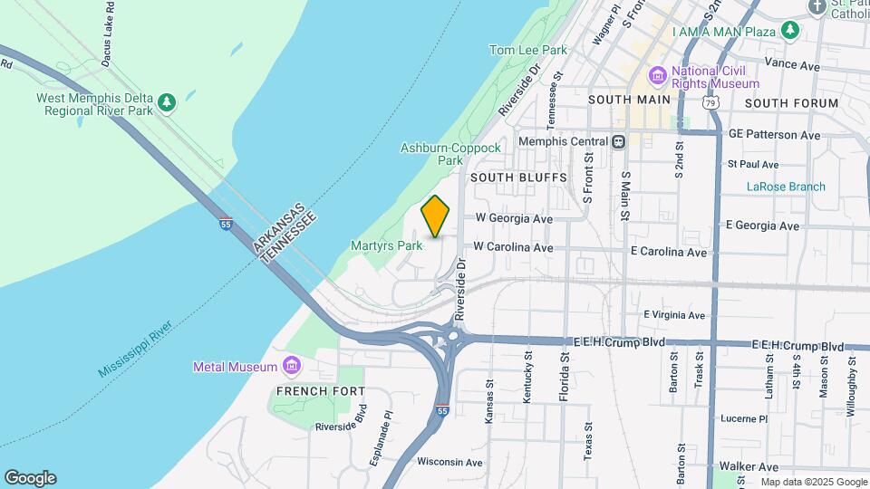 717 S Riverside Dr, Unit 1005-1006 Map and Location Details