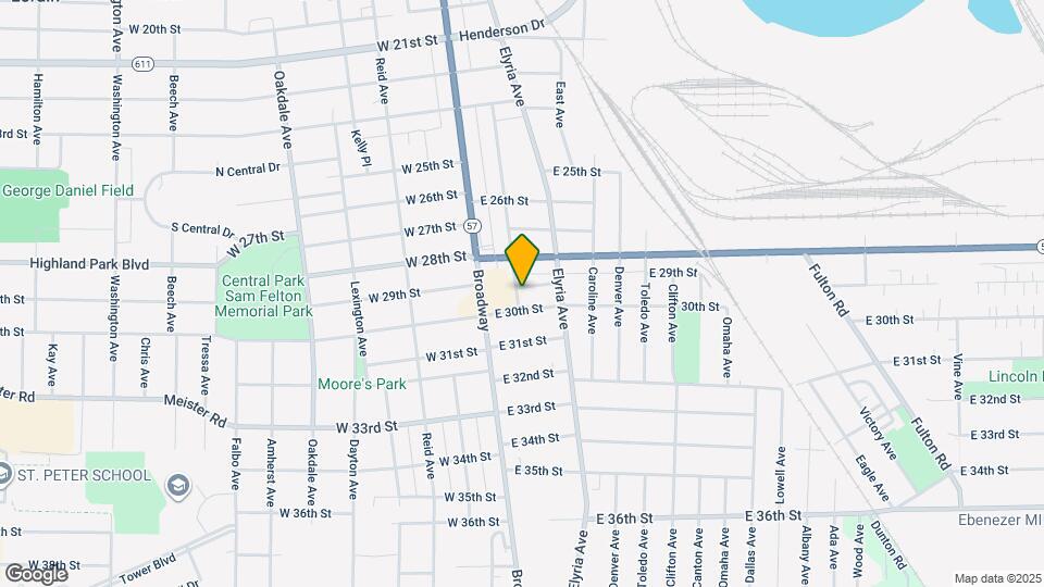 2917 Apple Ave Map and Location Details