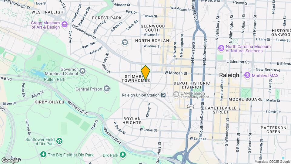 716 Hargett St Map and Location Details