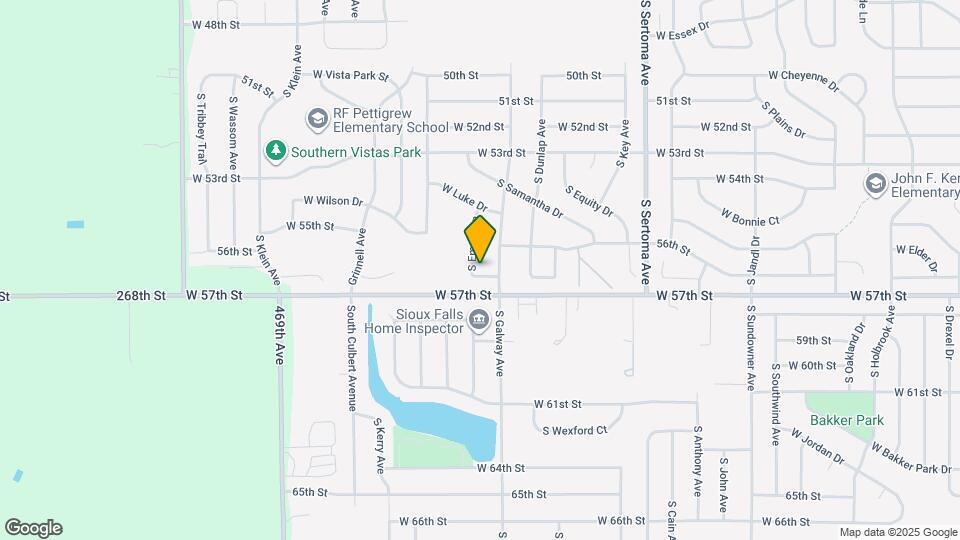 4920 S Emma Ln Map and Location Details