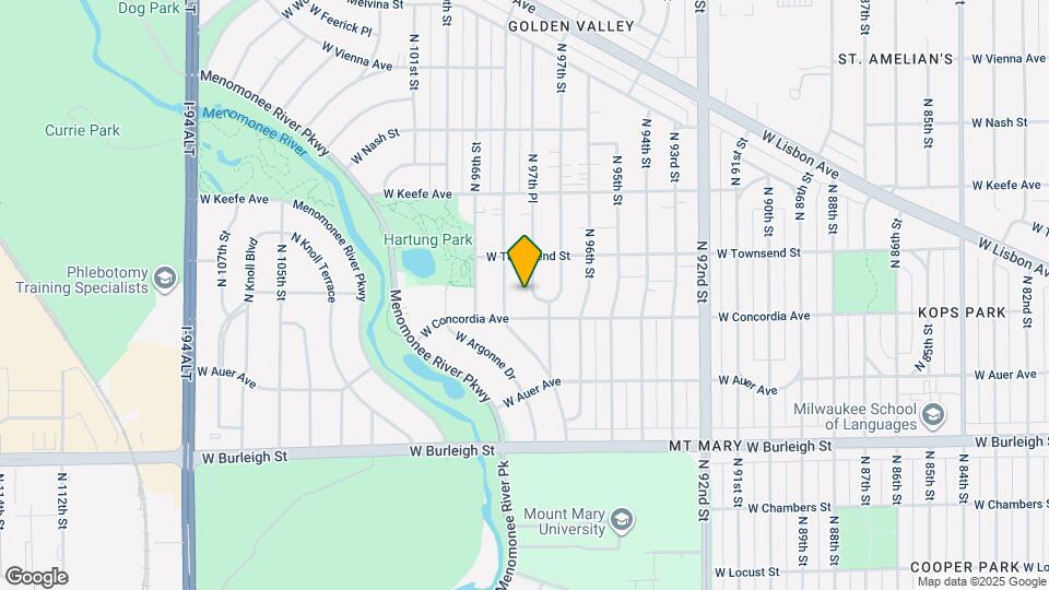 3339 N 97th Pl Map and Location Details