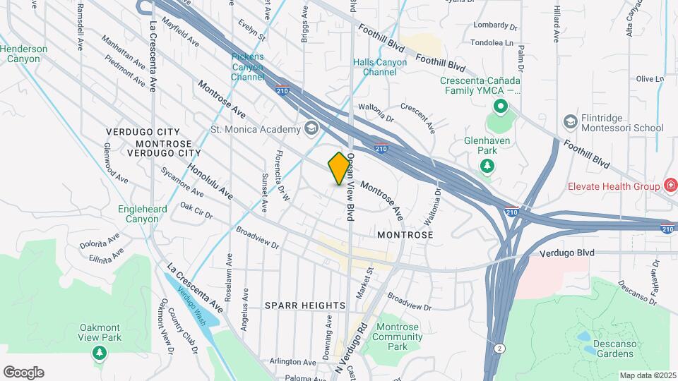 2317-2319 Miravista Ave Map and Location Details