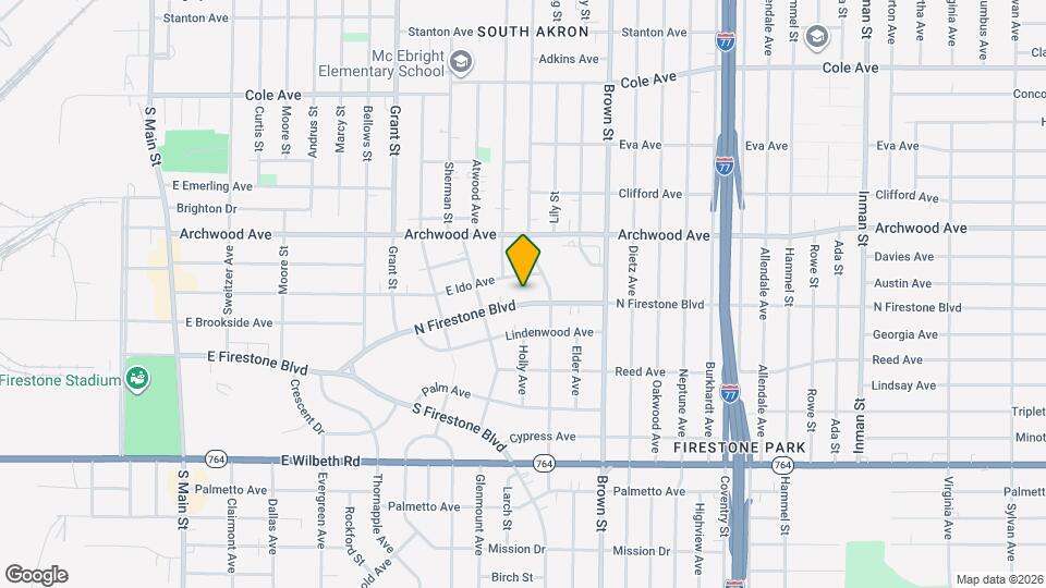 373 N Firestone Blvd Map and Location Details