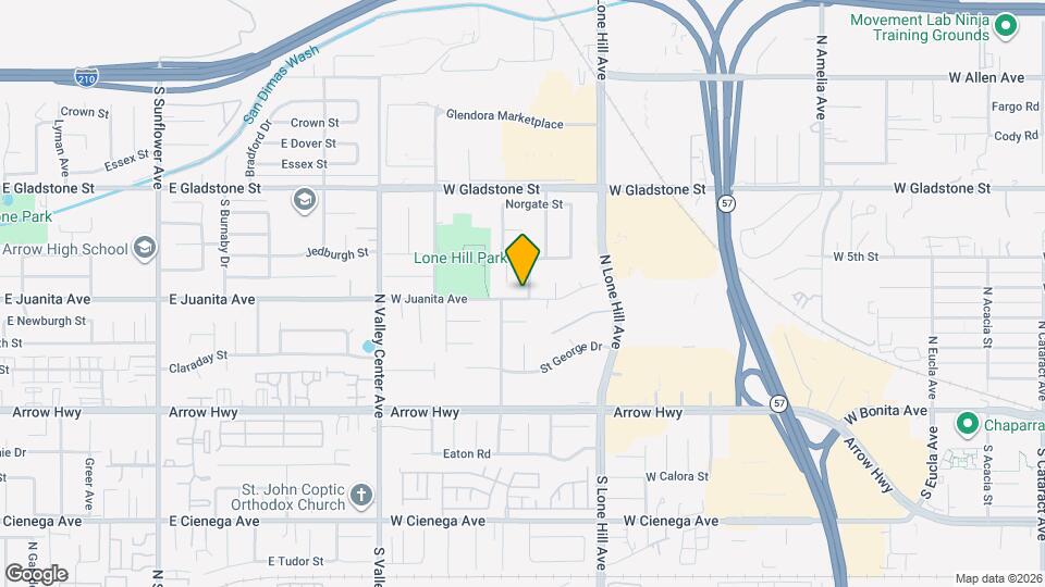 401 N Rennell Ave Map and Location Details