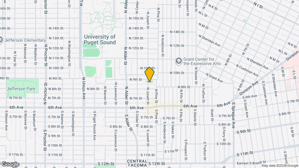 811 N Junett St Mapa y Detalles de la Ubicación