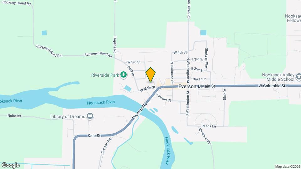 314 W Main St Map and Location Details