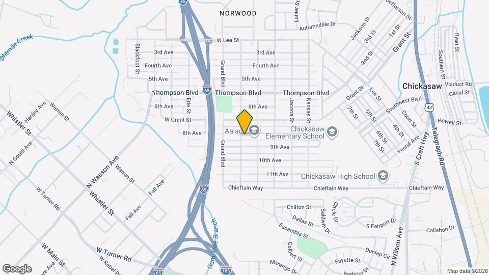 204 Geronimo St Map and Location Details