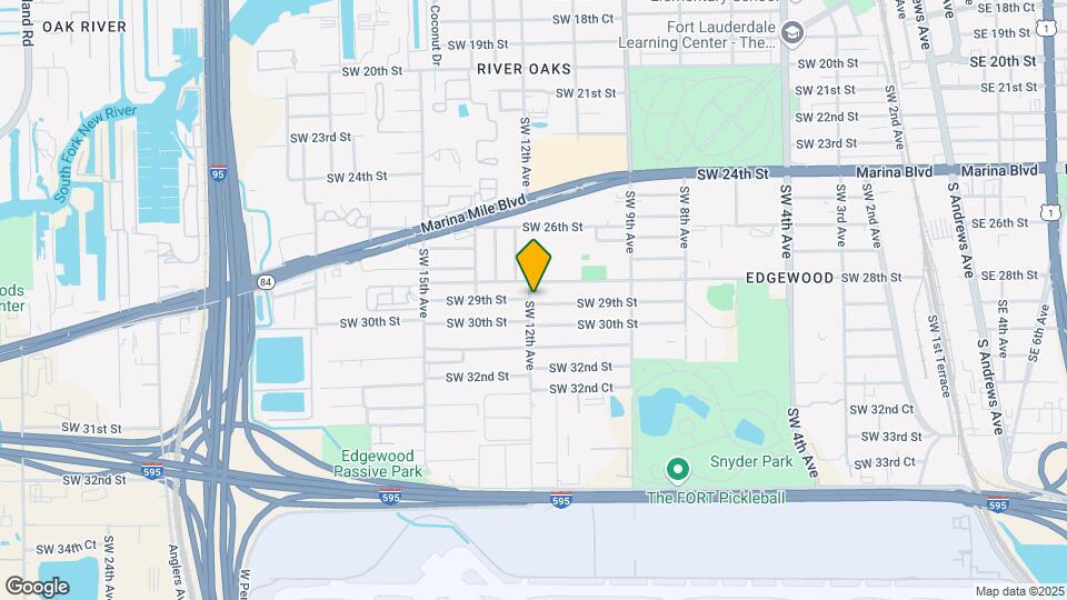 1151 SW 29th St Map and Location Details