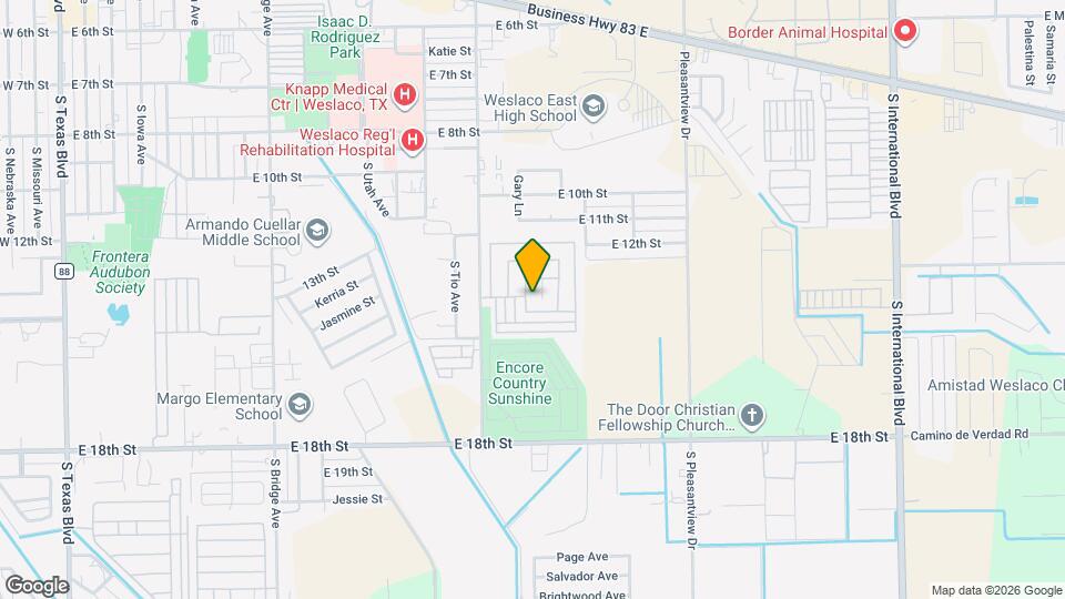 1501 S Airport Dr Map and Location Details