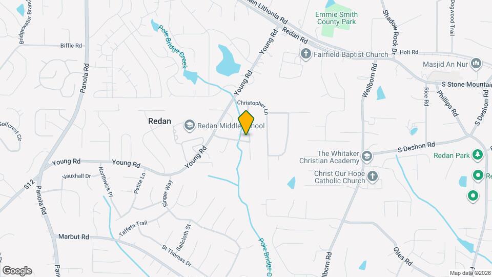 5798 Hilton Ridge Rd Map and Location Details