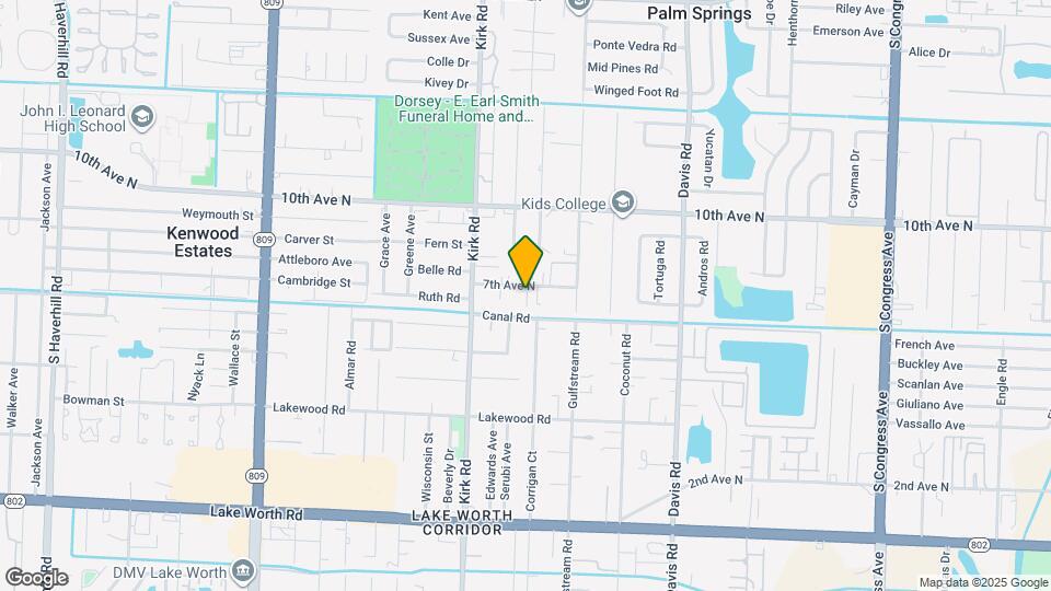 3874 7th Ave N Map and Location Details