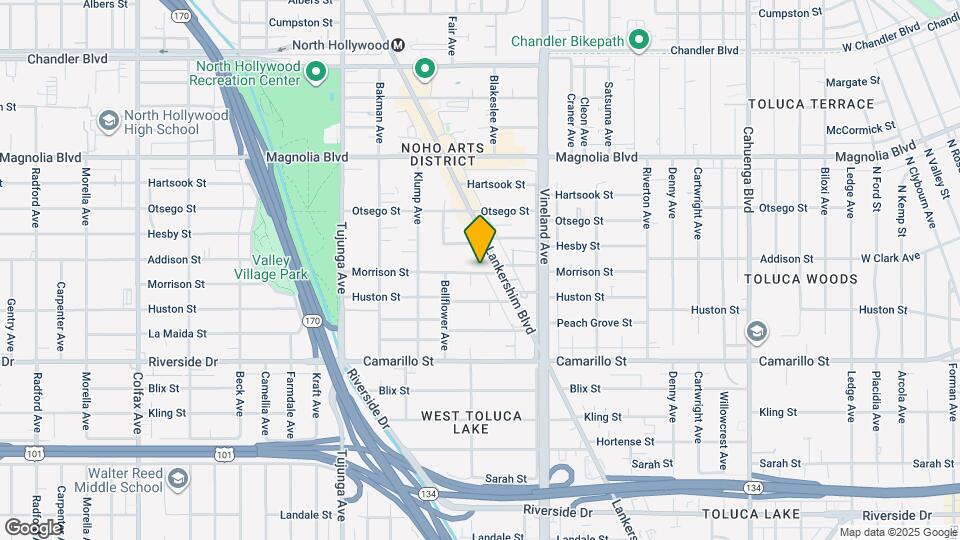 11123 Morrison St Mapa y Detalles de la Ubicación