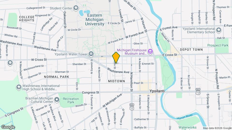 515 Emmet St Map and Location Details