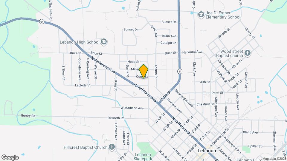 465 Bennett St Map and Location Details