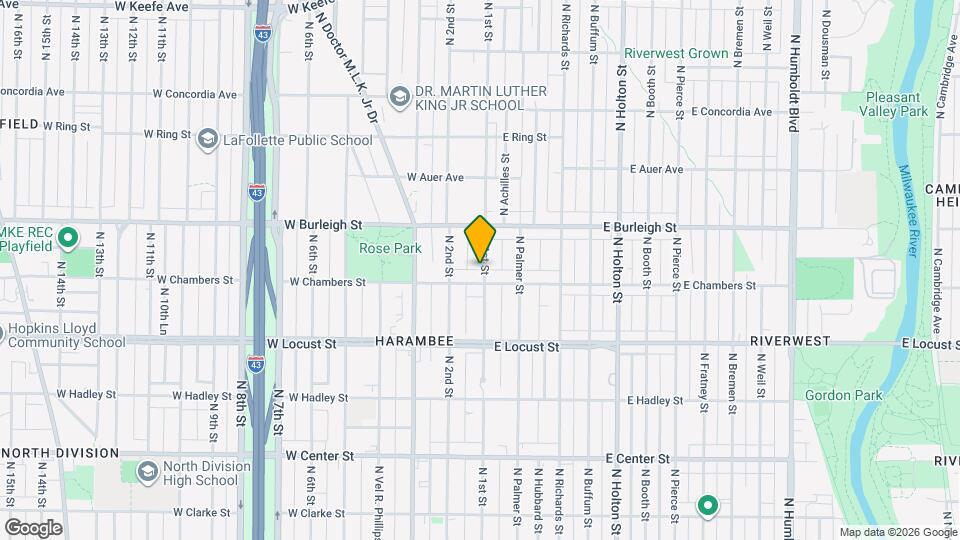 3001 N 1st St Map and Location Details