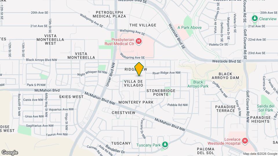 5401 Saturnia Rd NW Map and Location Details