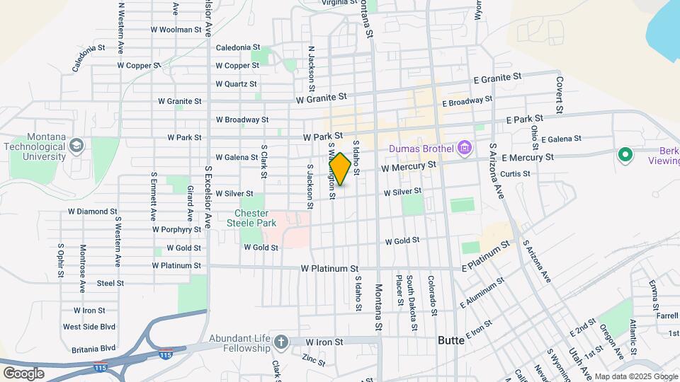230 S Washington St Map and Location Details