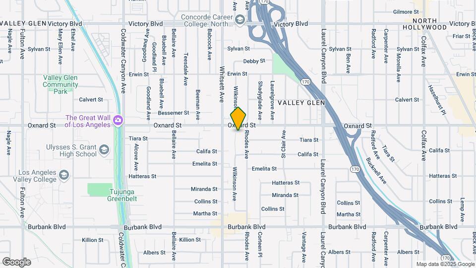 5954 Wilkinson Ave Map and Location Details
