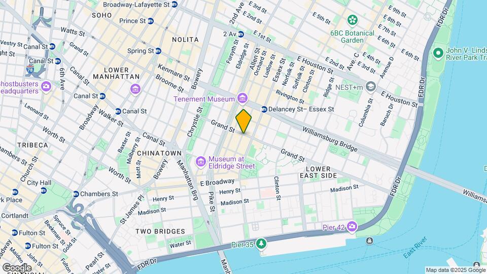 343 Grand St Map and Location Details