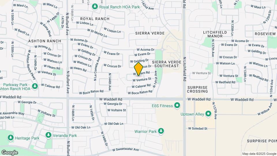 14214 W Ventura St Map and Location Details