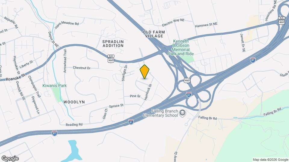 460A Warrior Dr Map and Location Details