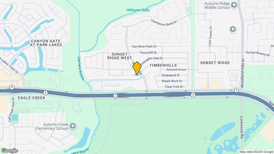 10638 Harbor Canyon Dr Map and Location Details