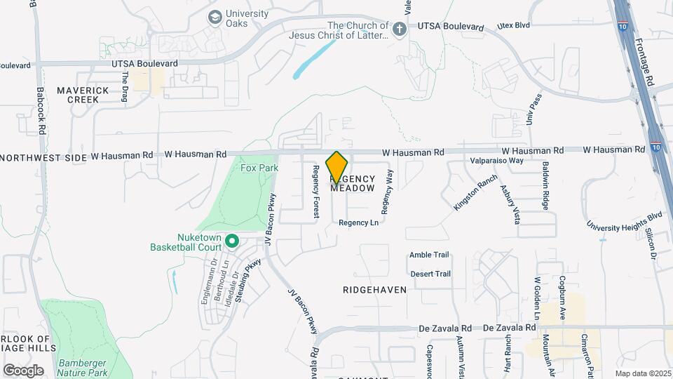 13154 Regency Bend Map and Location Details