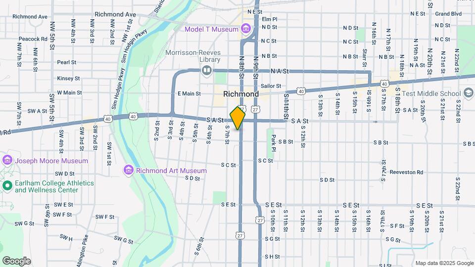 126 S 8th St, Unit 126 Mapa y Detalles de la Ubicación