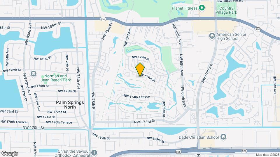 7050 NW 177th St, Unit 10 Mapa y Detalles de la Ubicación