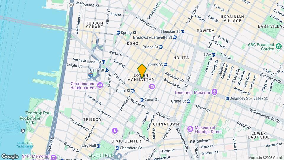 458 Broadway Mapa y Detalles de la Ubicación