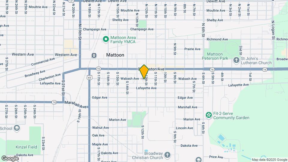 1205 Wabash Ave, Unit 1 Mapa y Detalles de la Ubicación