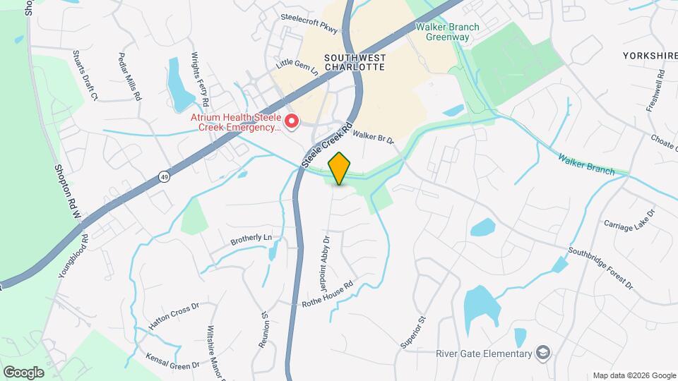 14807 Jerpoint Abby Dr Mapa y Detalles de la Ubicación