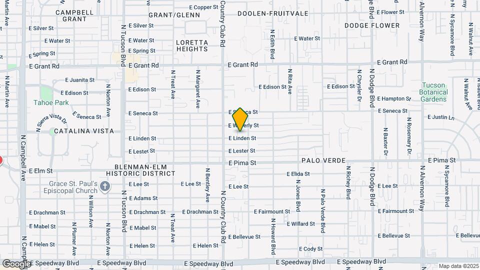 3137 E Linden St Map and Location Details