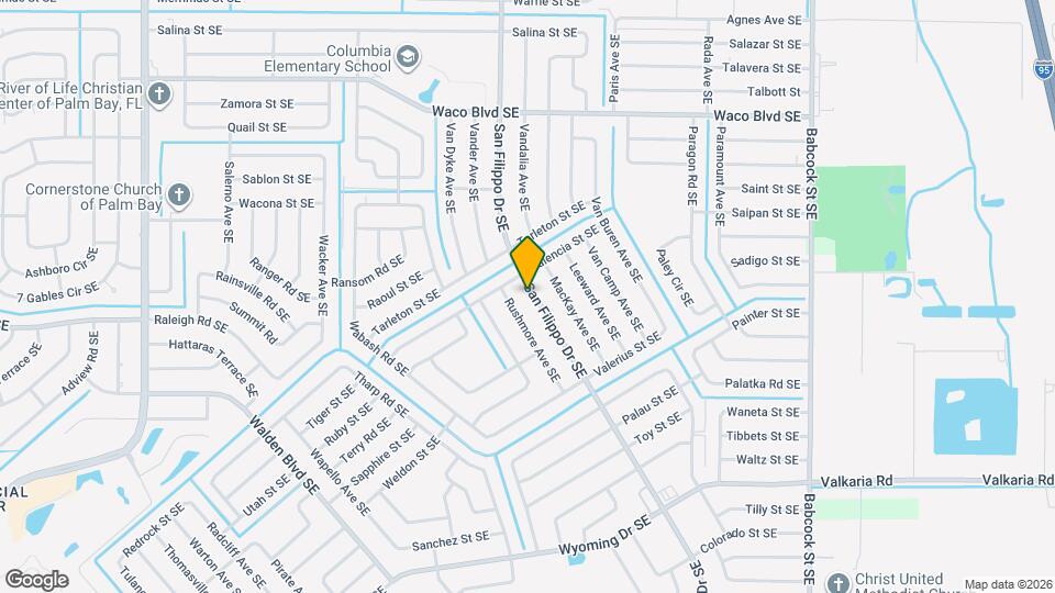 850 San Filippo Dr SE Map and Location Details