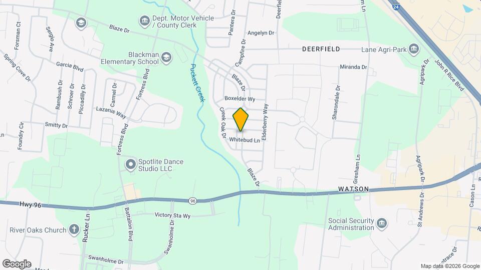 3413 Blaze Dr Mapa y Detalles de la Ubicación