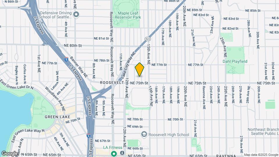 7515 14th Avenue Northeast Map and Location Details