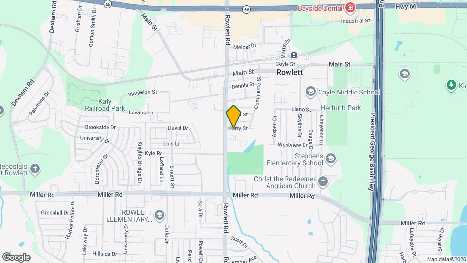 3510 Larry St Map and Location Details