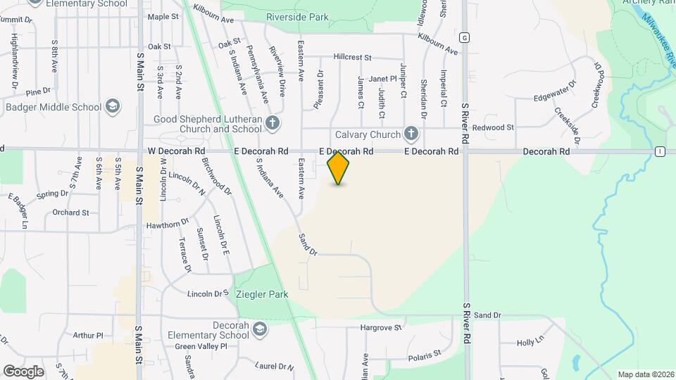 840 Weinert Rd, Unit 204 Map and Location Details