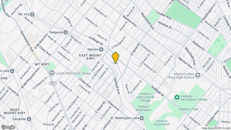6613 Blakemore St Map and Location Details