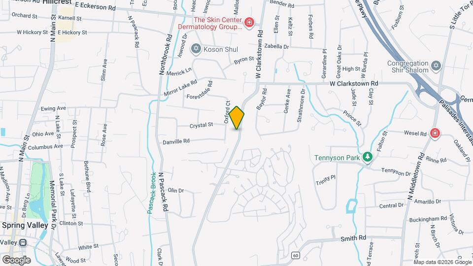 23 New Clarkstown Rd, Unit First floor apartment Map and Location Details