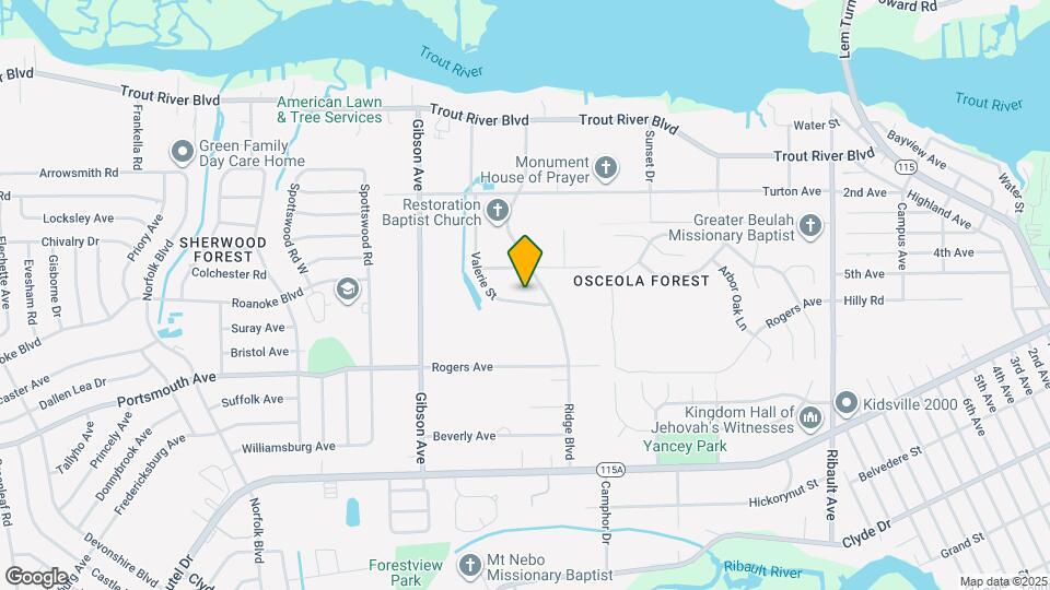 9475 Valerie St Map and Location Details