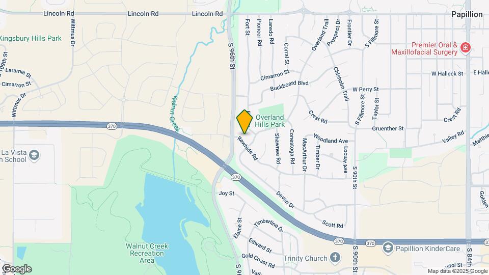 1208 Rawhide Rd Map and Location Details