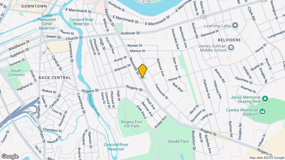 318 Nesmith St Mapa y Detalles de la Ubicación