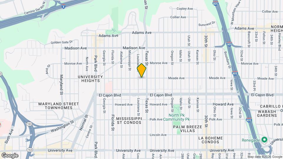 2317 Meade Ave Map and Location Details